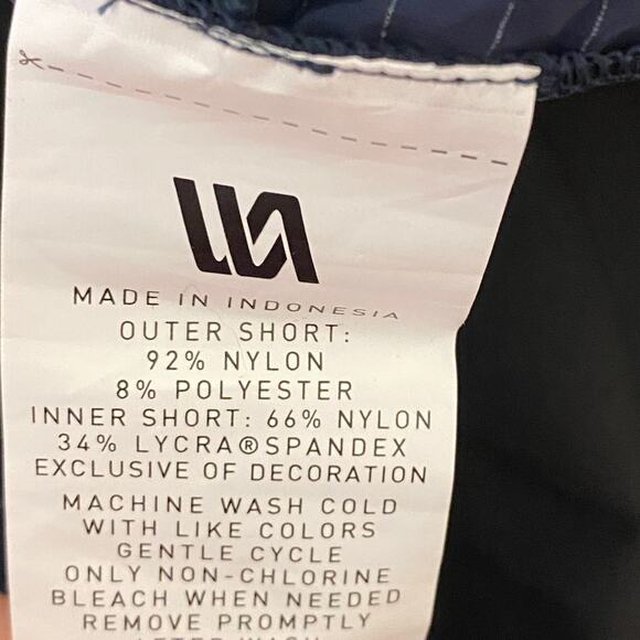 VRST Dark Blue Hybrid Run Shorts Running Training Compression Mens Size XXL - Picture 6 of 9